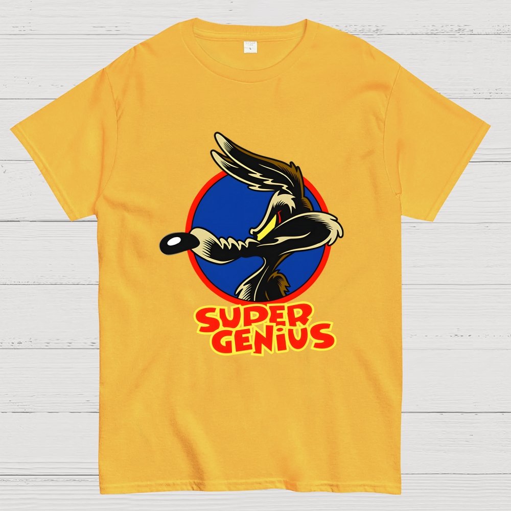 Dick Coyote Super Genius Geek T-Shirt