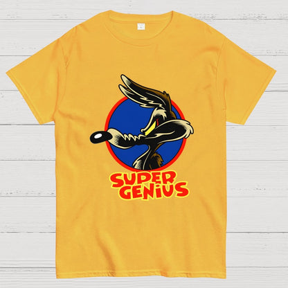 Dick Coyote Super Genius Geek T-Shirt