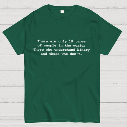 There Are Only 10 Types Of People Geeky T-Shirt
