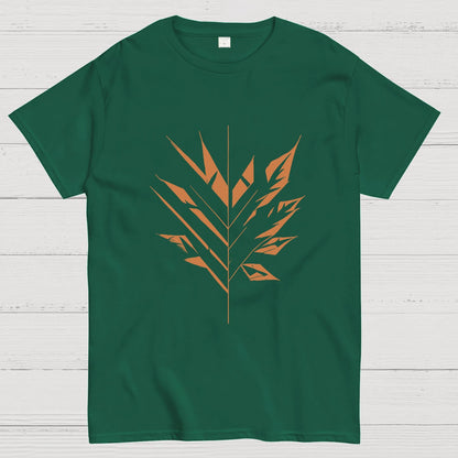 Leaves. Abstract leaves Geeky T-Shirt
