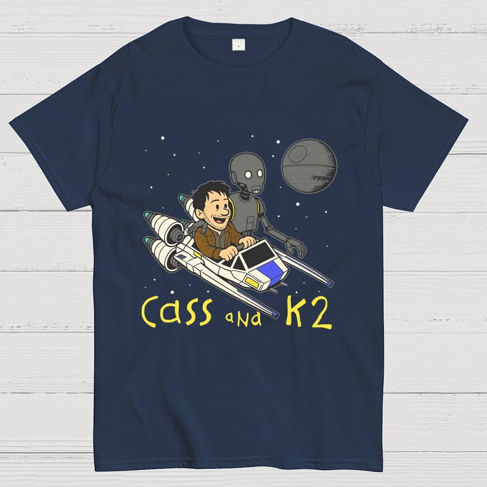 Cass And K2 Geek T-Shirt
