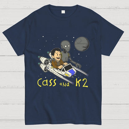 Cass And K2 Geek T-Shirt