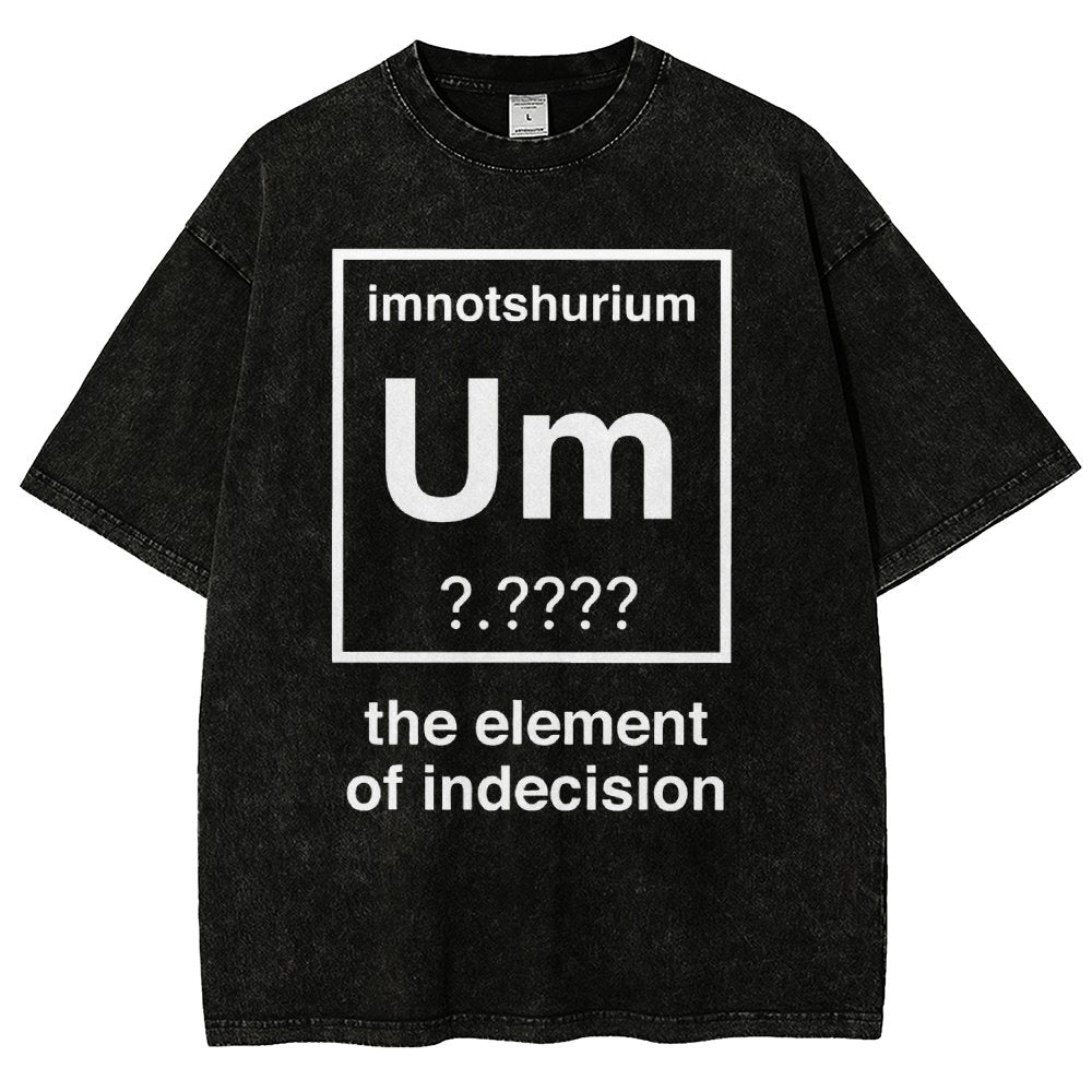 Element Of Indecision Vintage Distressed T-shirt
