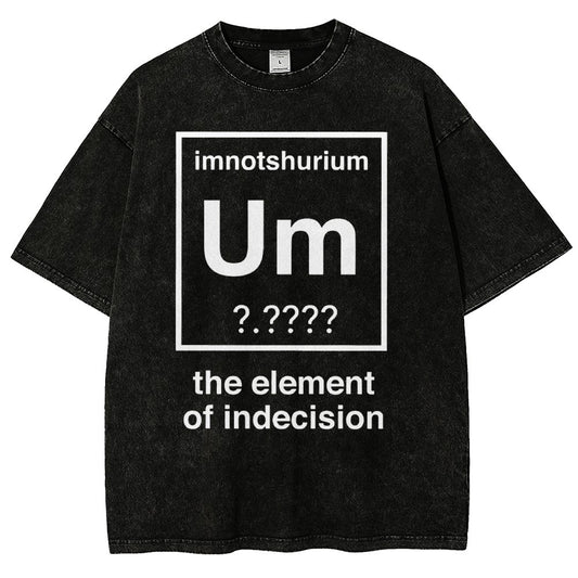 Element Of Indecision Vintage Distressed T-shirt