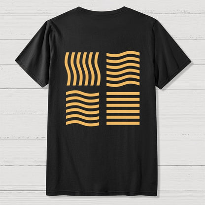 Elemental Stones  Back Printing Geek T-Shirt