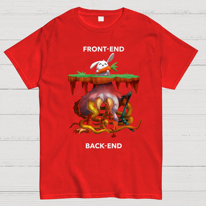 Front-End - Back-End Geek T-Shirt