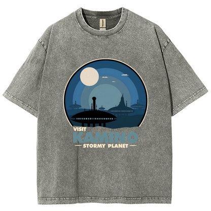 Arcadia Vintage Distressed T-shirt