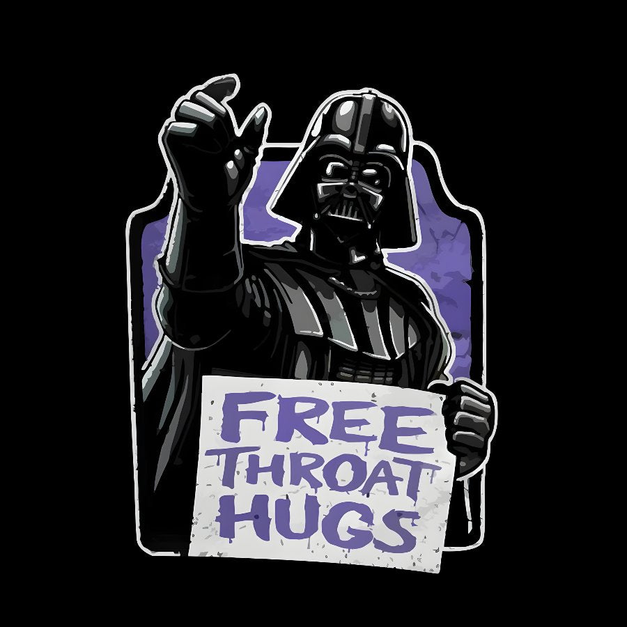 Free Throat Hugs Geek T-Shirt