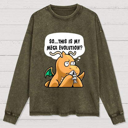 This is my Mega Evolution Washed Long Sleeve Tee