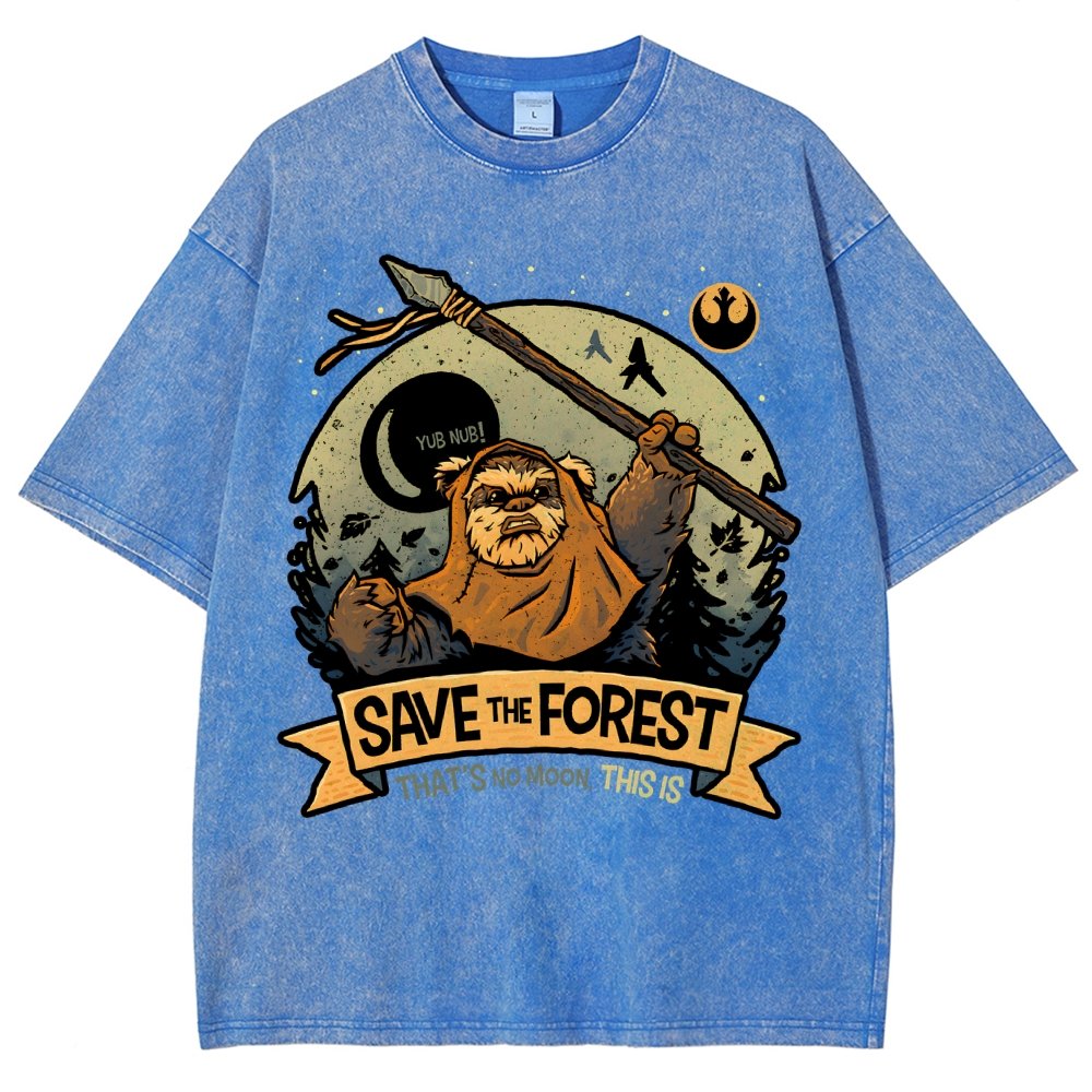 Save The Mystic Grove Vintage Distressed T-shirt