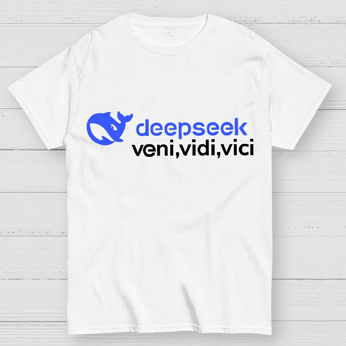 Deepseek R1 Graphic Geek T-Shirt