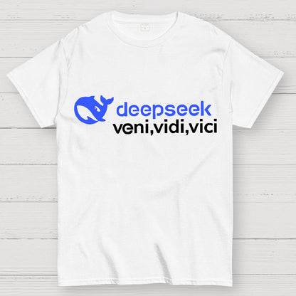 Deepseek R1 Graphic Geek T-Shirt