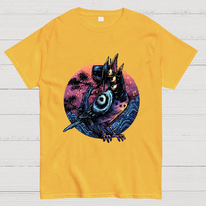 Crow from the underworld Unisex Geek T-Shirt