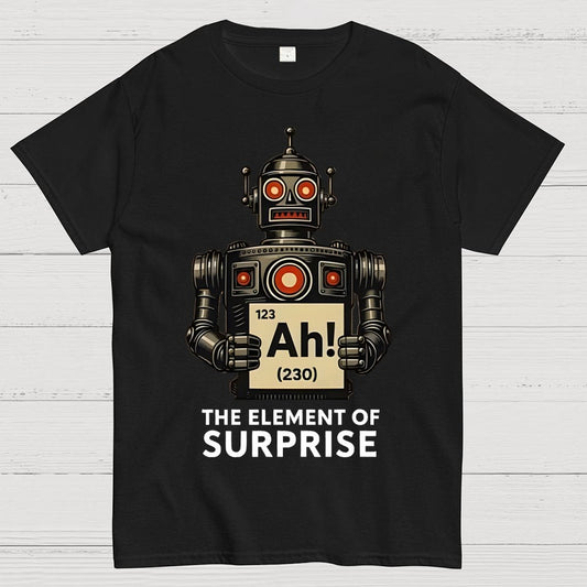 Machine Gets Surprised Geek T-Shirt