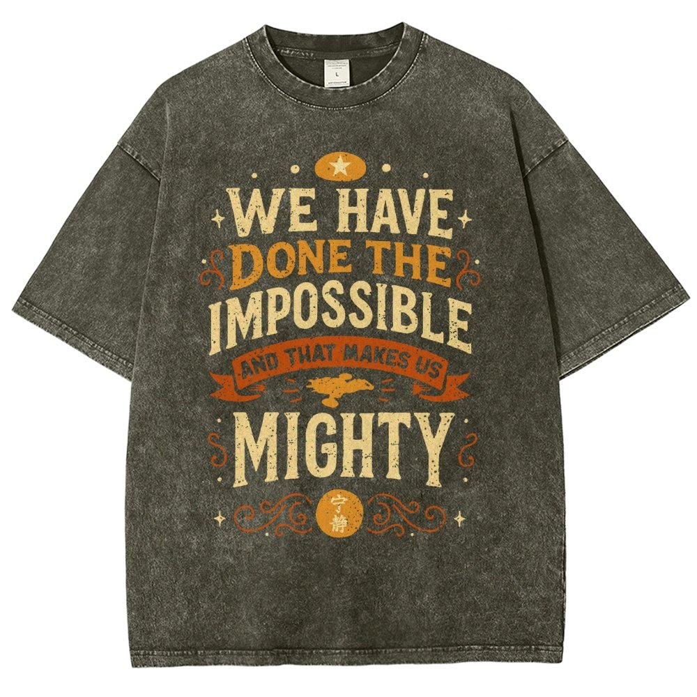Mighty Heroes Vintage Distressed T-shirt