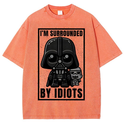 I'm surrounded by idiots Vintage Distressed T-shirt