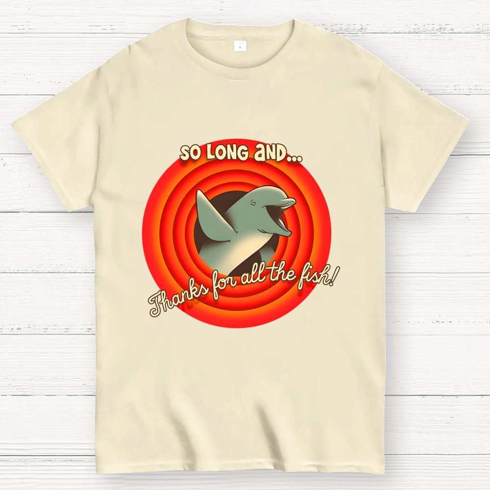 So Long & Thanks for all the Fish Unisex Geek T-Shirt