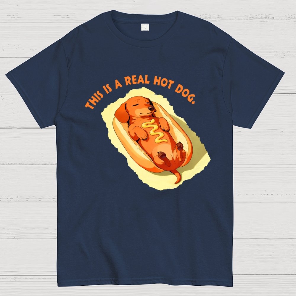 This Is A Real Hot Dog Geek T-Shirt