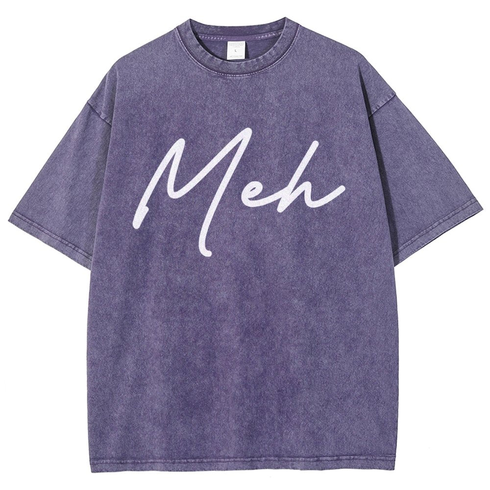 Meh Vintage Distressed T-shirt