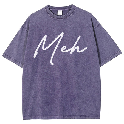 Meh Vintage Distressed T-shirt