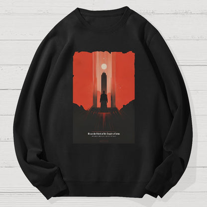 Syrinx Temple Priest Geek Cotton Sweatshirt