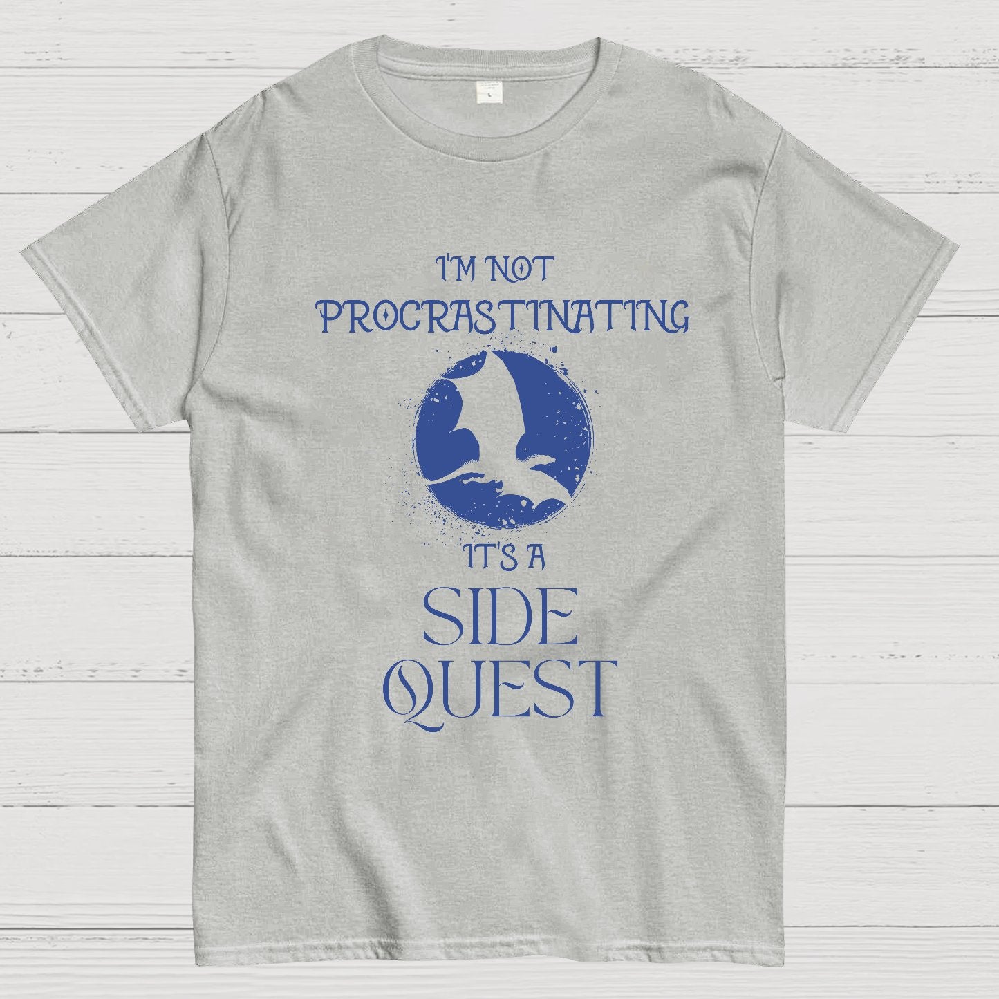 I'm Not Procrastinating I'm Doing Side Quests Geeky T-Shirt
