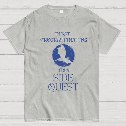 I'm Not Procrastinating I'm Doing Side Quests Geeky T-Shirt