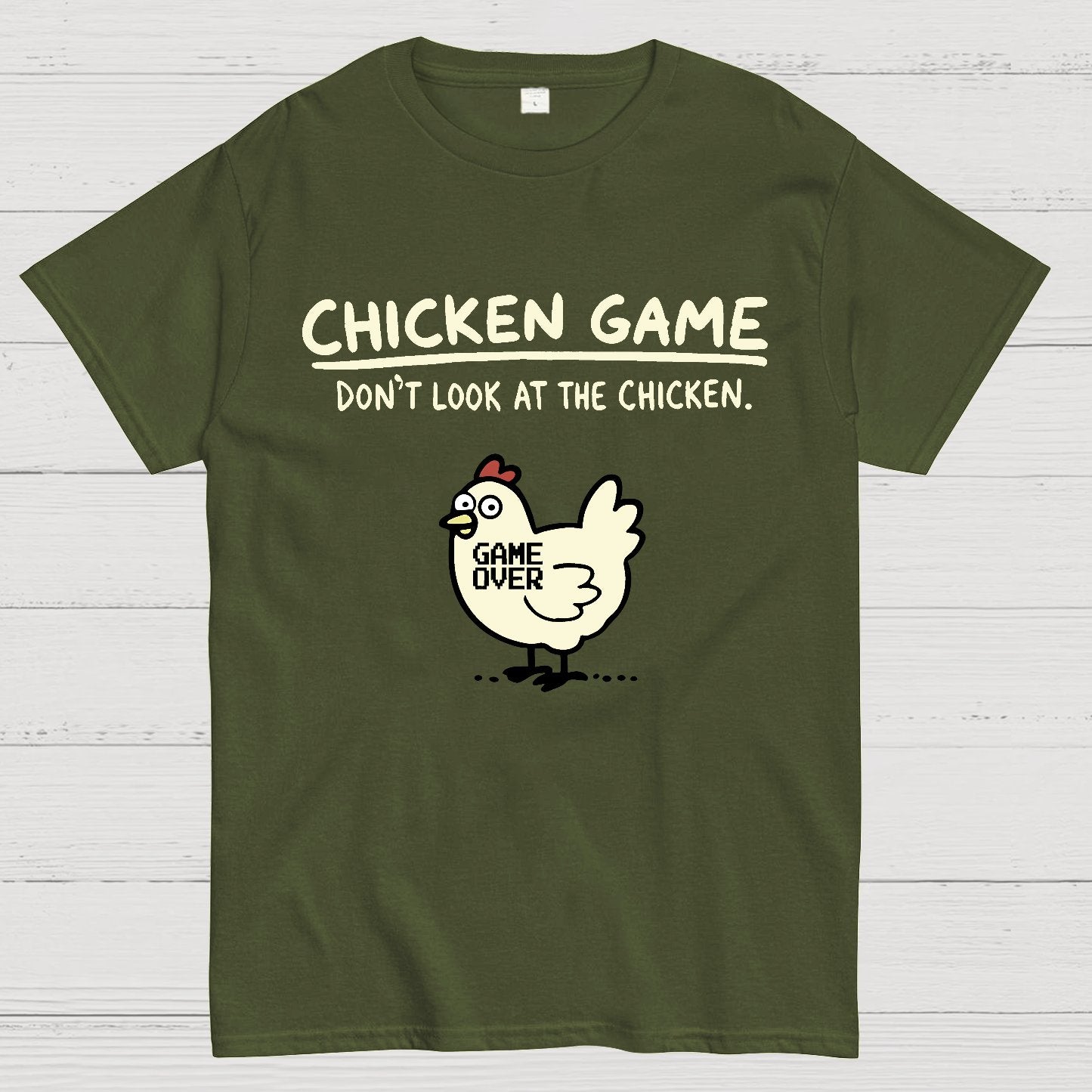 Chicken Game Geeky T-Shirt