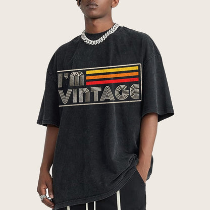 Vintage Human Vintage Distressed T-shirt