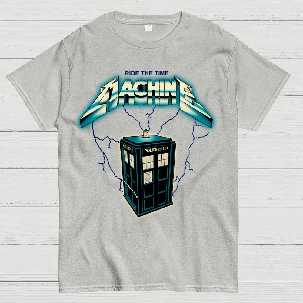 Ride the Time Machine Geek T-Shirt