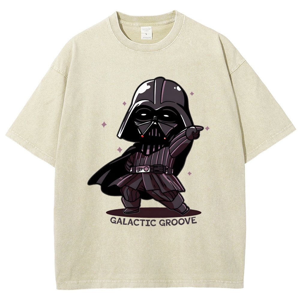 Galactic Groove Vintage Distressed T-shirt