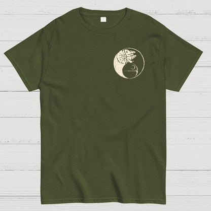 Balancing The Energy Front And Back Printing Geek T-Shirt