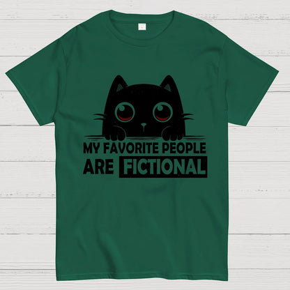 My Favorite People Are Fictional by Edesigns Geeky T-Shirt