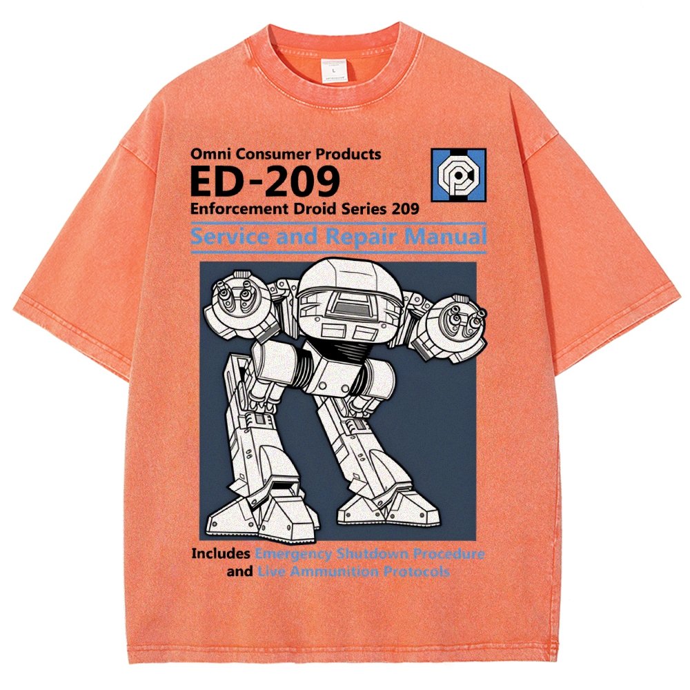 Robotic Unit Service and Repair Manual Vintage Distressed T-shirt
