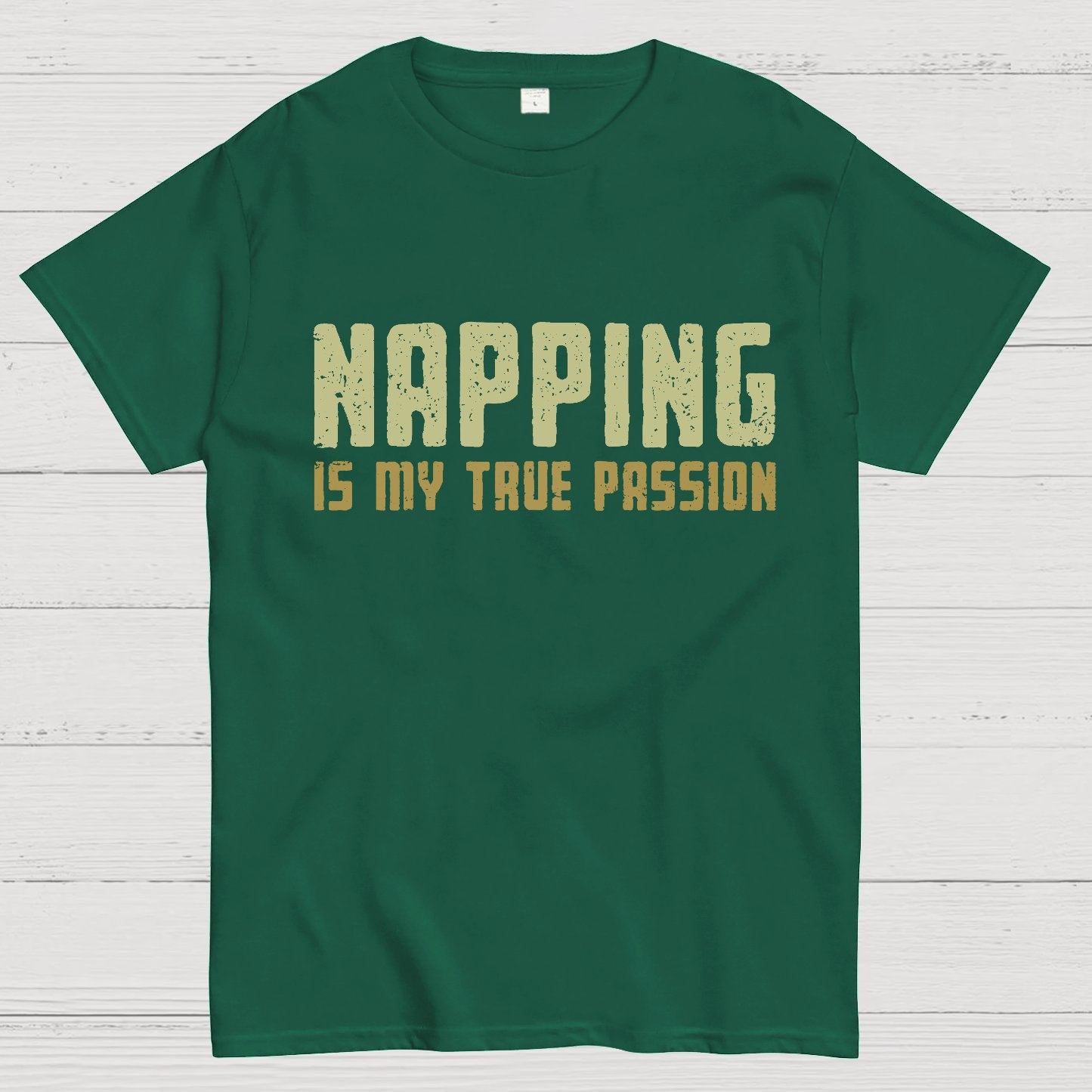 Napping is My Passion Geeky T-Shirt