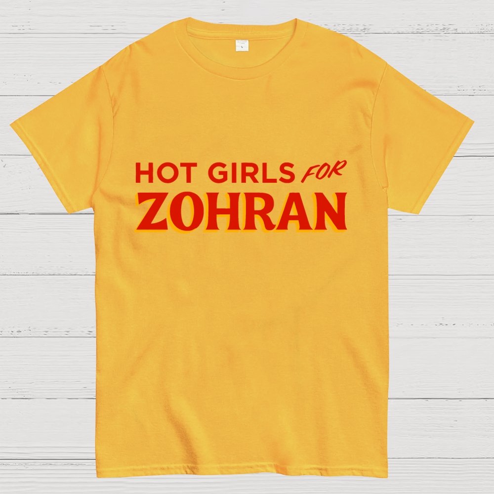 Hot Girls For Zohran Geek T-Shirt