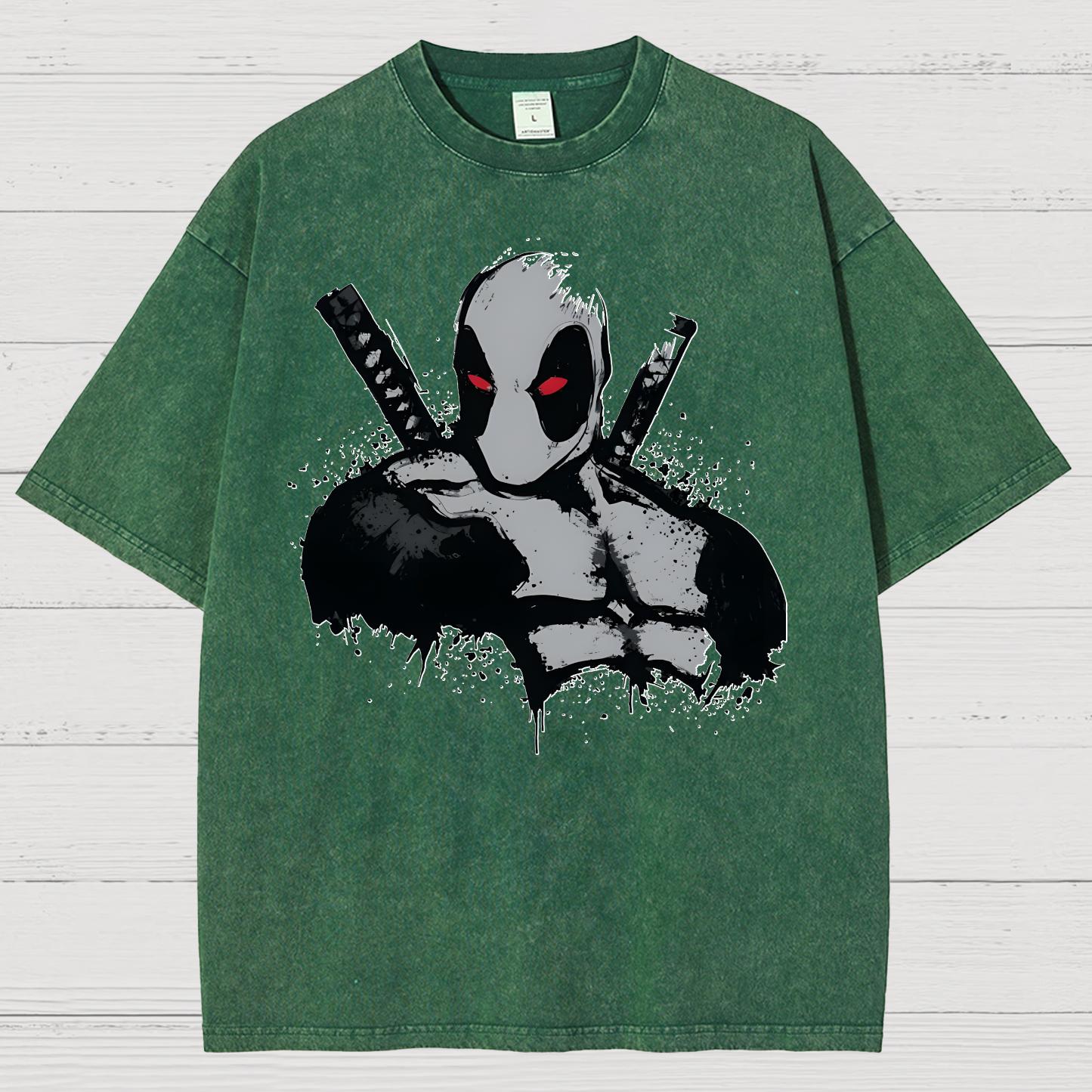 Merc in a Grey X suit Vintage Distressed T-shirt