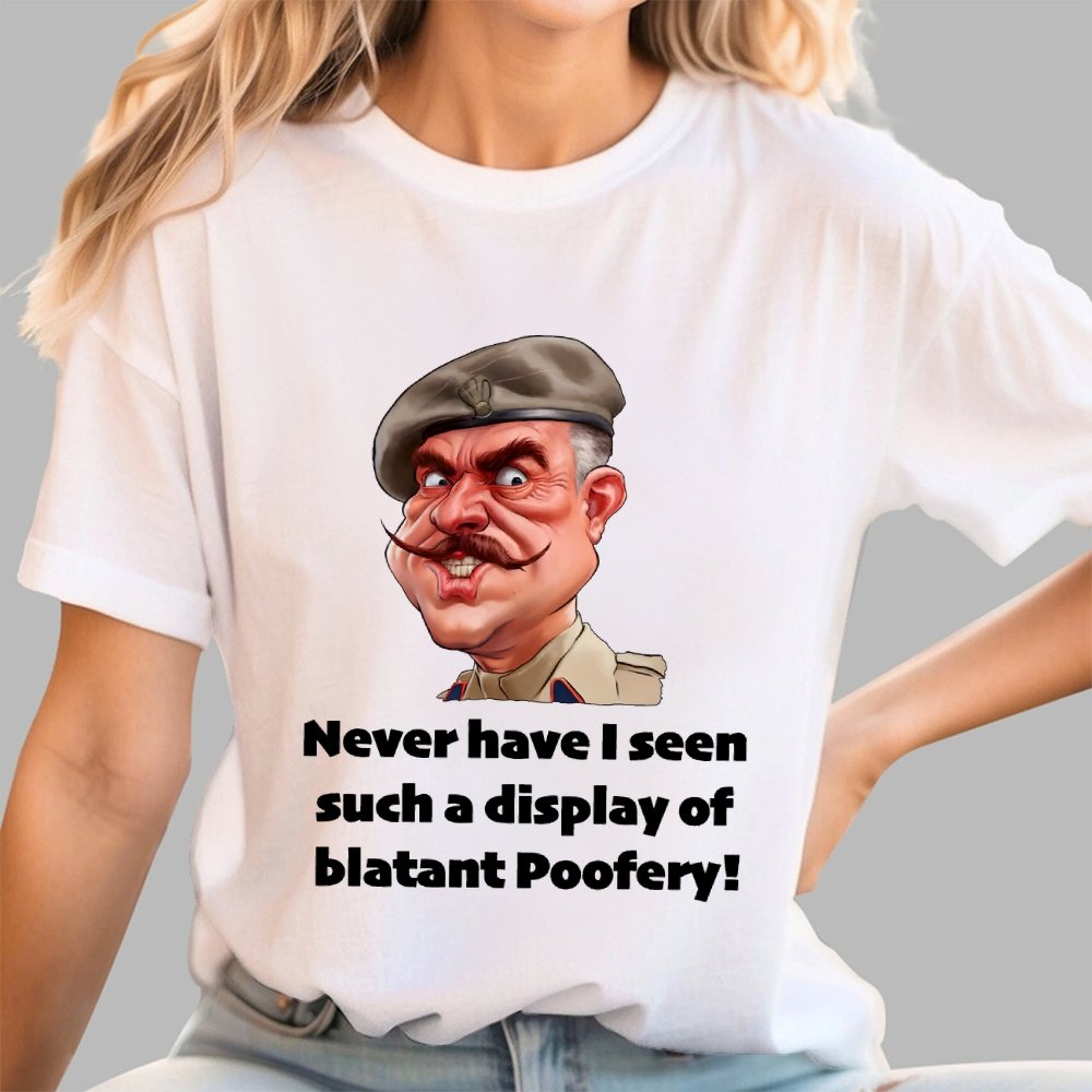 Blatant Poofery' Funny Geek T-Shirt