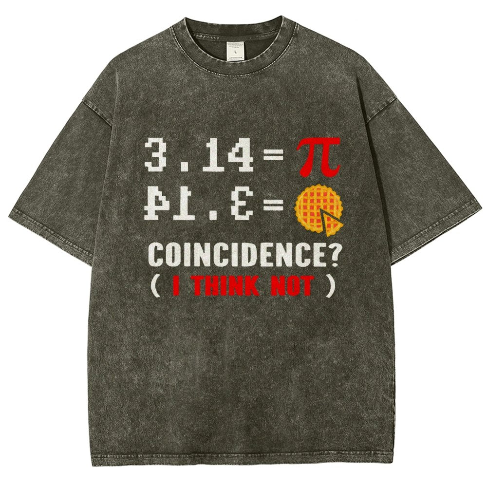 3.14 = pi coincidence (i think not) Vintage Distressed T-shirt