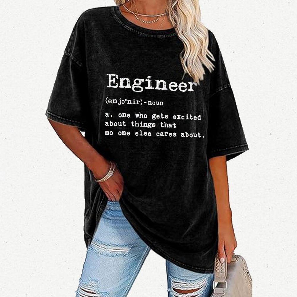 Engineer Definition  Vintage Distressed T-shirt
