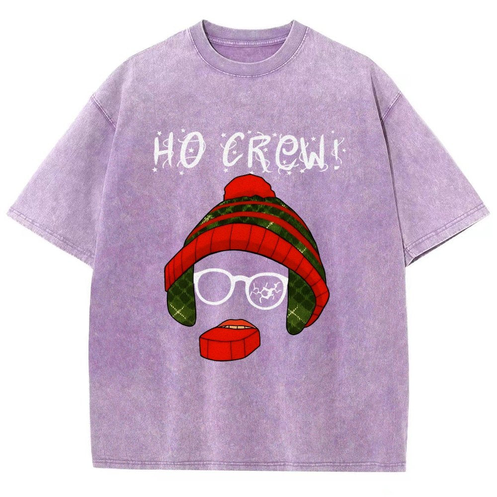 Ho Crew Oh Fudge Holiday Vintage Distressed T-shirt