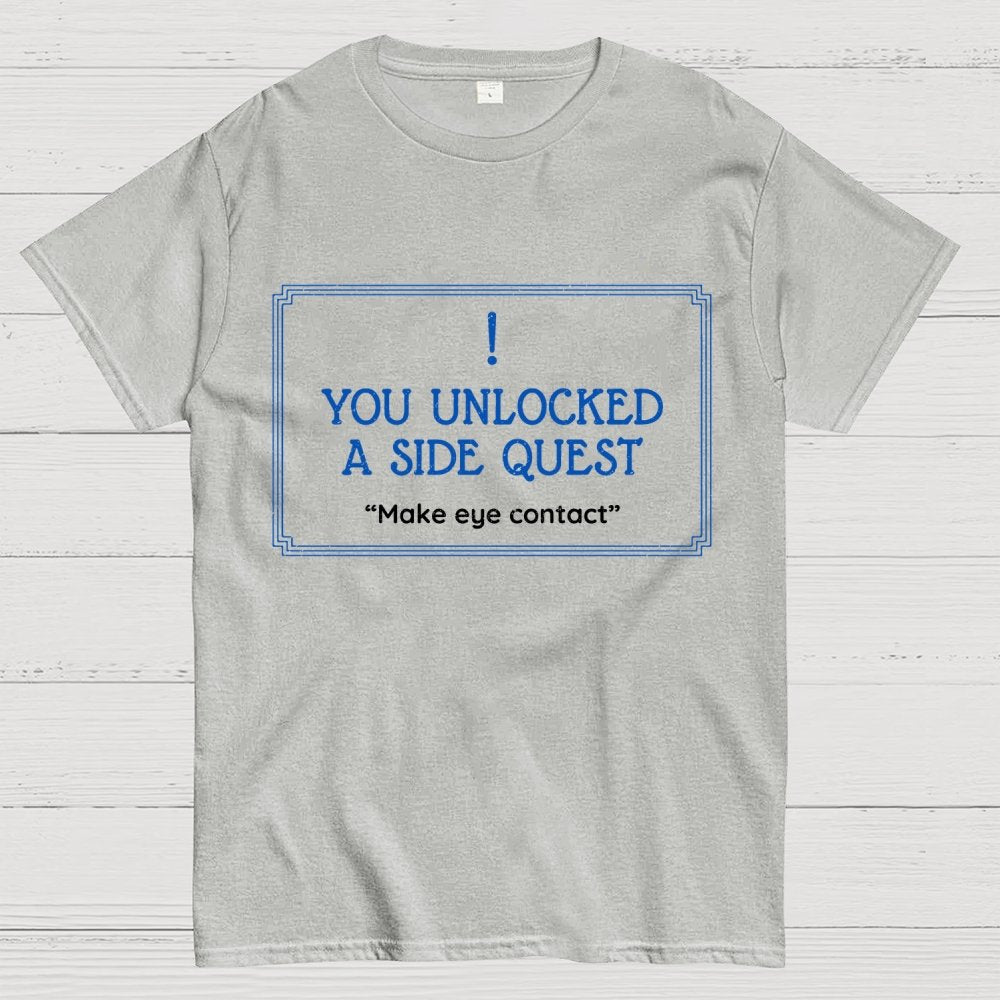 Unlocked Side Quest Geek T-Shirt