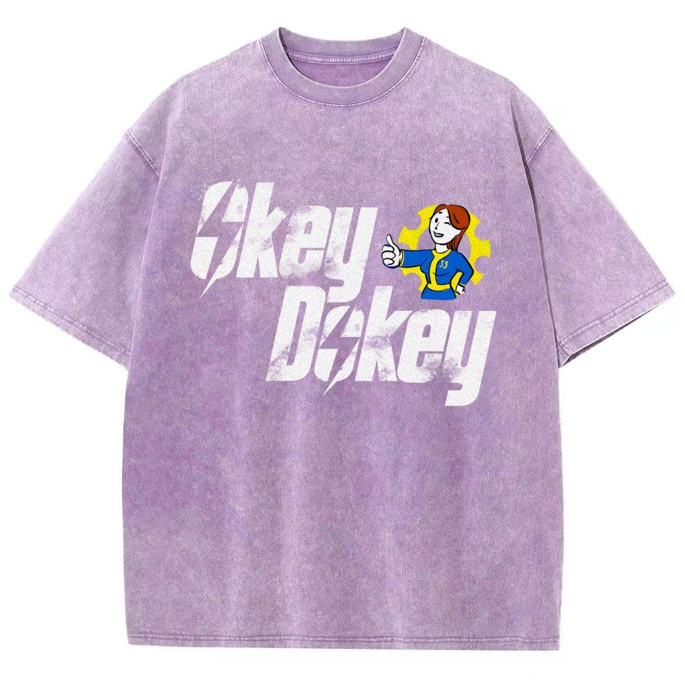 Okey Dokey Vintage Distressed T-shirt