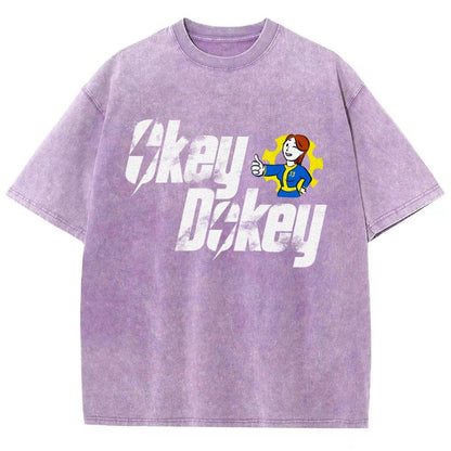 Okey Dokey Vintage Distressed T-shirt