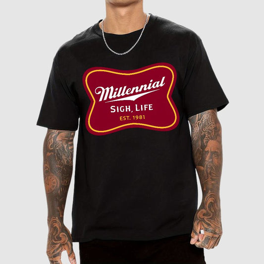 Millennial Sigh Life Geek T-Shirt