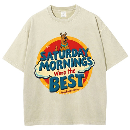 80s Saturday Morning Vintage Distressed T-shirt