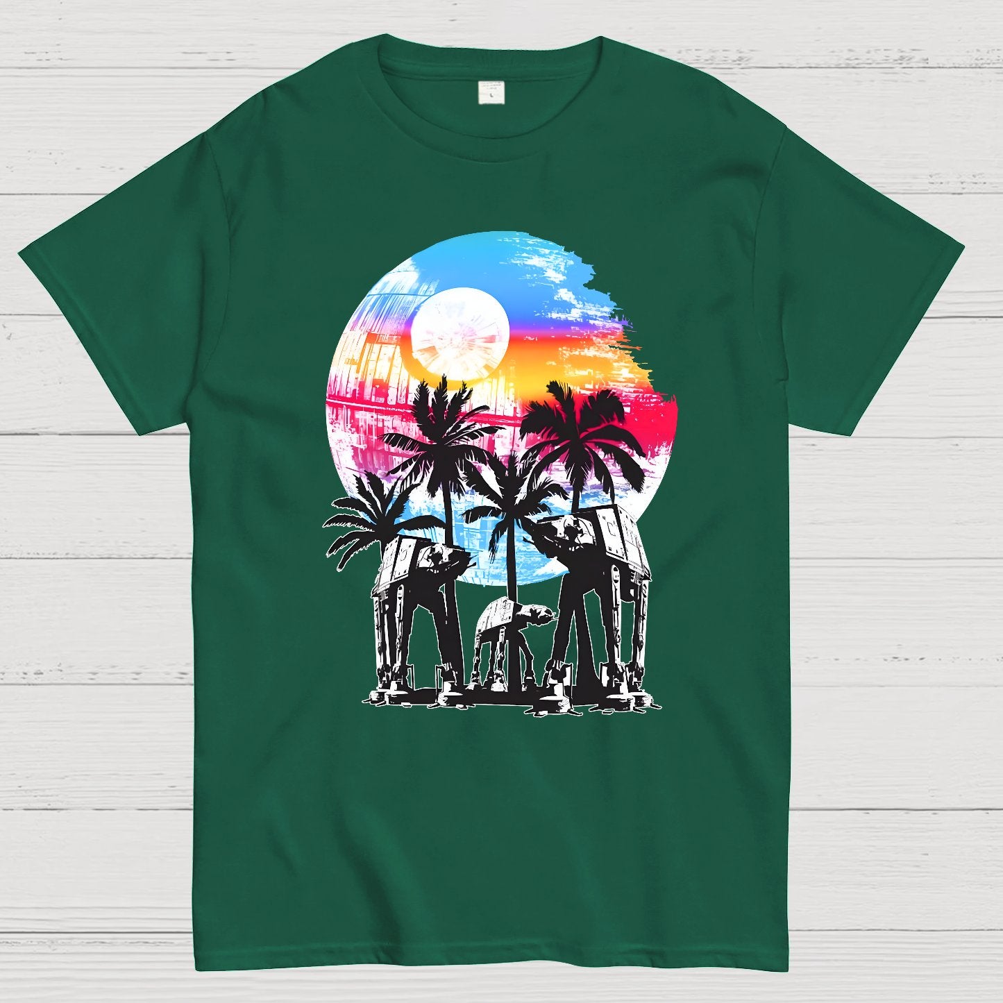 Robot Summer Assault Geek T-Shirt