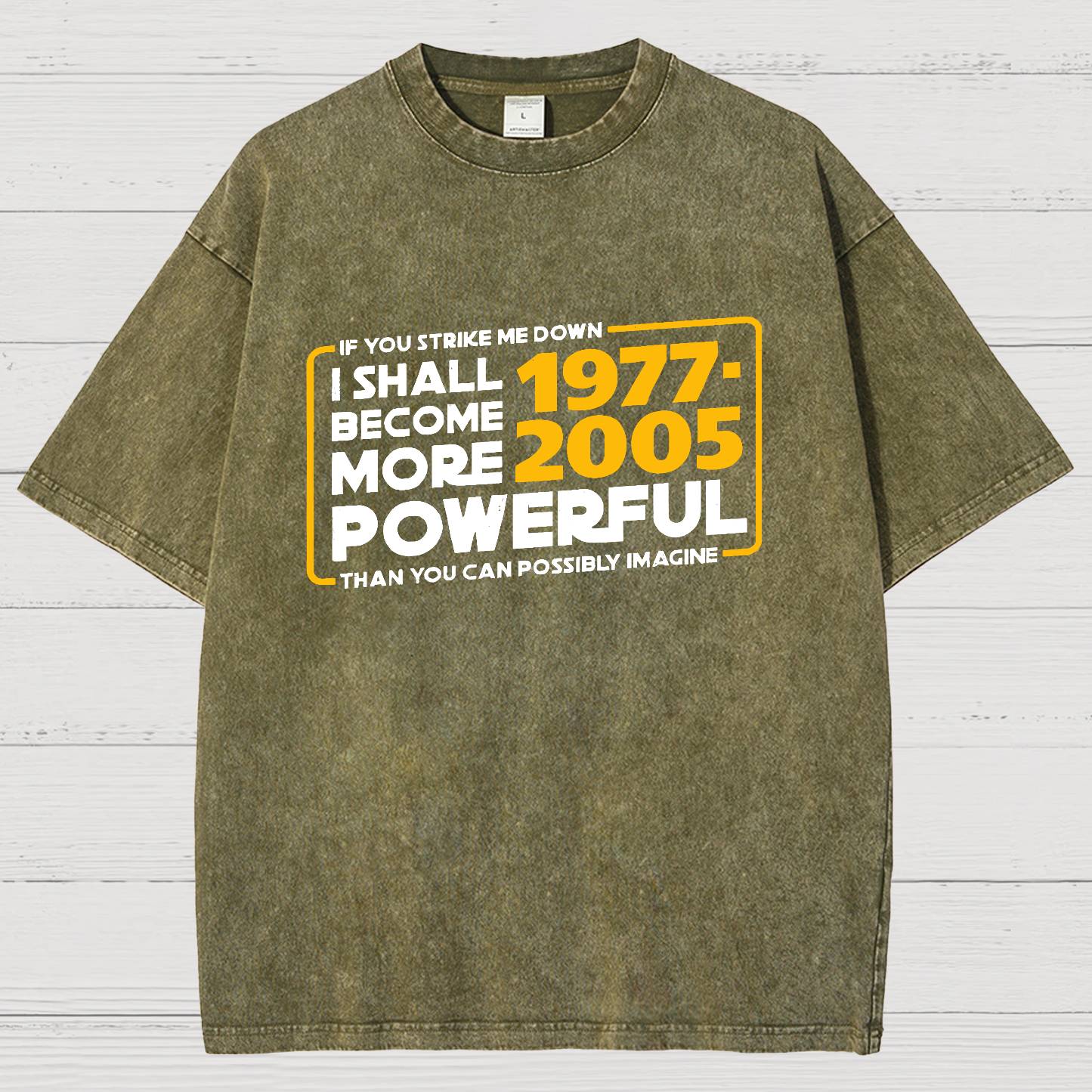 I Shall Become More Powerful Vintage Distressed T-shirt