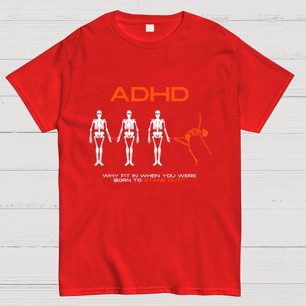 ADHD AWARENESS Unisex Geek T-Shirt