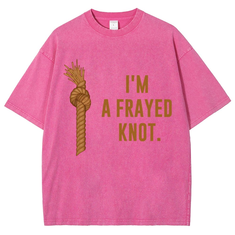 I'm A Frayed Knot Vintage Distressed T-shirt